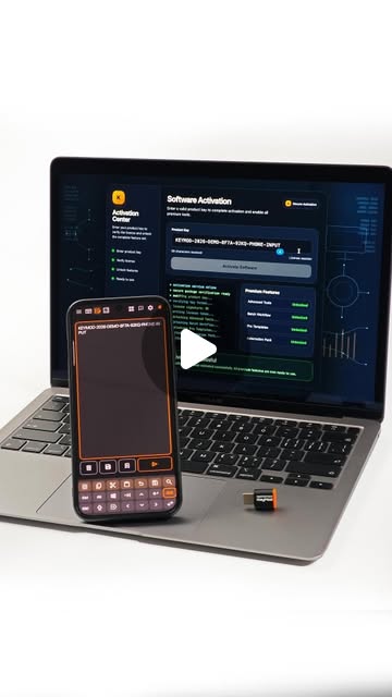 Paste on phone, tap Send, and the laptop types it in automatically.